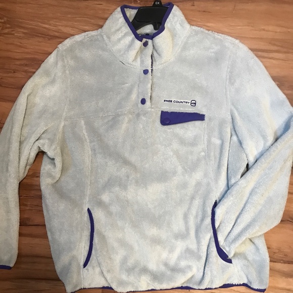 Free Country Sweaters - Free country fleece jacket Size XXL